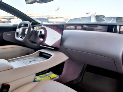 Avatr 12 Matte Blue GT Top Version Sport Hatchback with 3 Lidar Pure Electric 2024