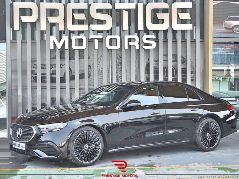 Mercedes-Benz E 200 2024 AMG NIGHT PACKAGE RWD. For Local Registration +10%