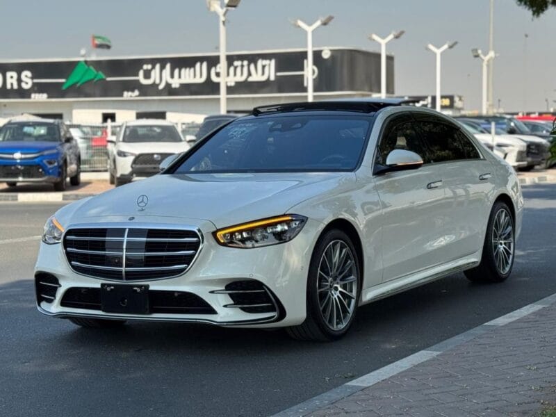 MERCEDES-BENZ S 580 WHITE 2022 A/T Petrol