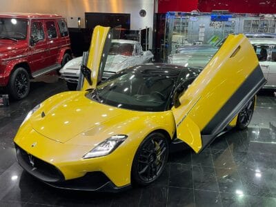 2022 Maserati MC20 a supercar powered by a 3.0-liter twin-turbo V6 engine