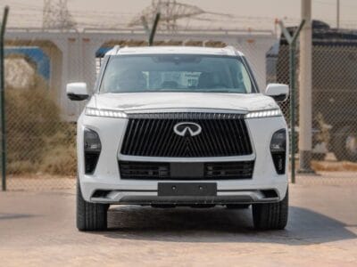 2025 Infiniti QX80 Sensory 3.5L AT Petrol (White-Tan)