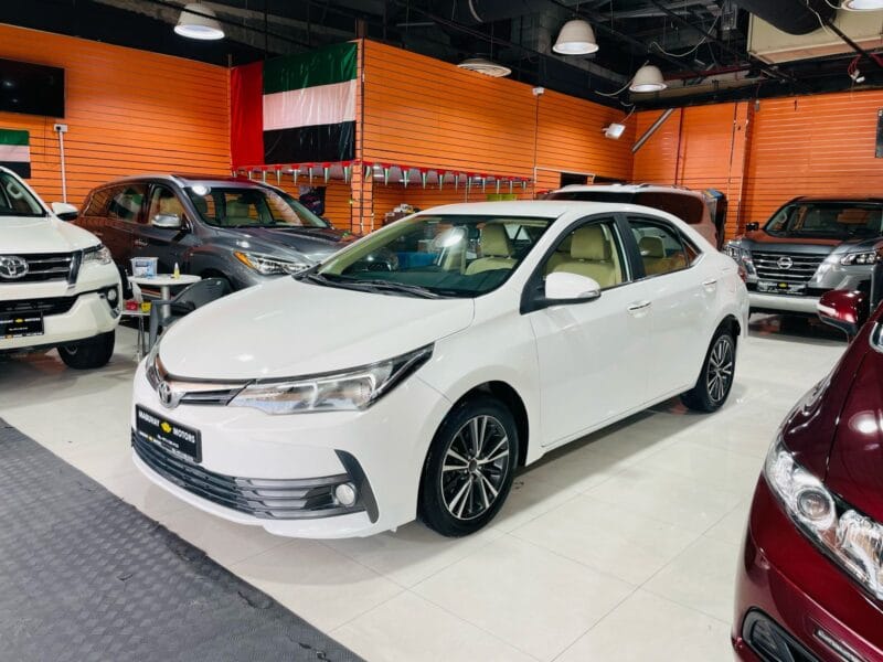 Toyota Corolla White 2017