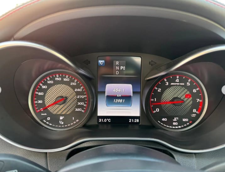 MERCEDES-BENZ C 63 S AMG V8 2017 AUCTION GRADE 4.5/B