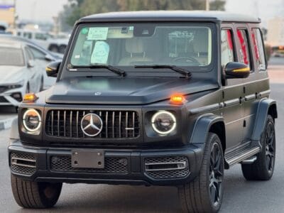 MERCEDES-BENZ G 63 2023 Full Option Chassis Guarantee