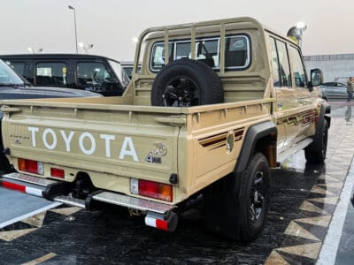 2025 Toyota Land Cruiser Pickup LC79 Double Cab Beige