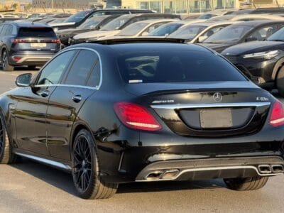 MERCEDES-BENZ C 63 S AMG V8 2017 AUCTION GRADE 4.5/B