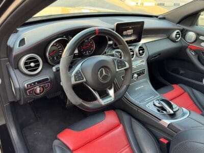 MERCEDES-BENZ C 63 S AMG V8 2017 AUCTION GRADE 4.5/B