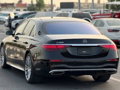 MERCEDES BENZ S 580 2022 Black Full Option CHASSIS GUARANTEE