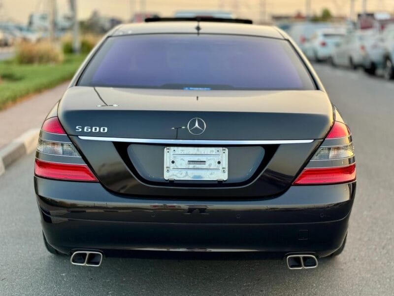 MERCEDES-BENZ S 600 BLACK Model 2009 A/T V12