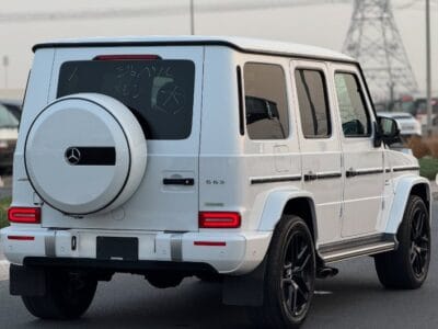 MERCEDES BENZ G 63 2022 White Full Option CHASSIS GUARANTEE