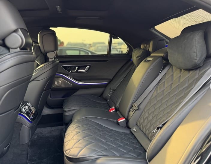 MERCEDES BENZ S 580 2022 Black Full Option CHASSIS GUARANTEE