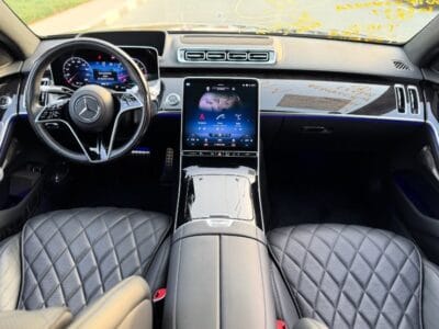 MERCEDES BENZ S 580 2022 Black Full Option CHASSIS GUARANTEE