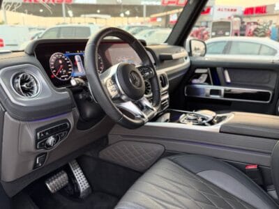 MERCEDES BENZ G 63 2022 White Full Option CHASSIS GUARANTEE