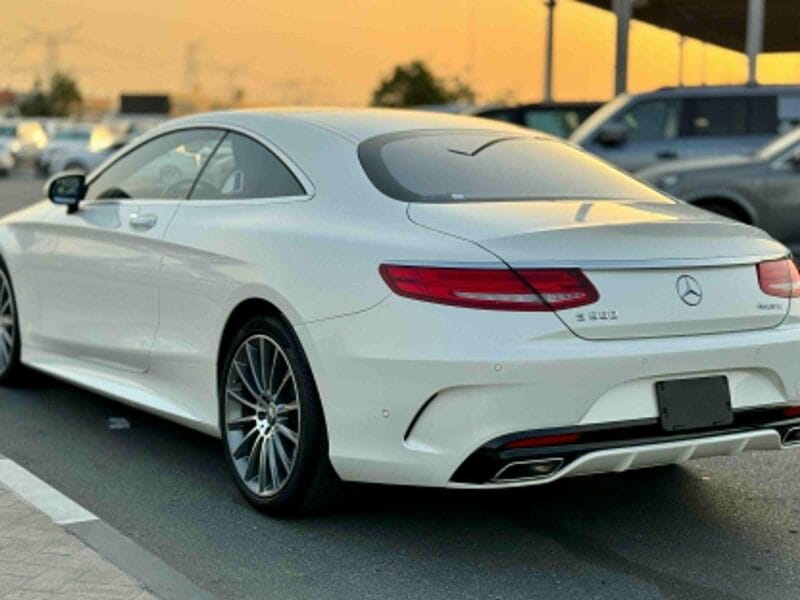 MERCEDES-BENZ S 550 WHITE 2015 A/T Petrol