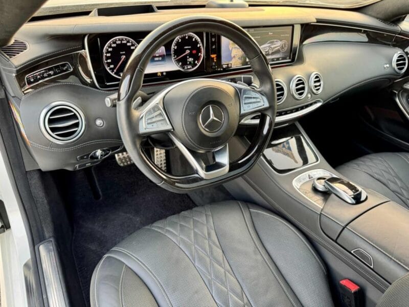 MERCEDES-BENZ S 550 WHITE 2015 A/T Petrol