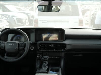 2026 Toyota Land Cruiser Prado 2.8L AT Diesel (White-Black)