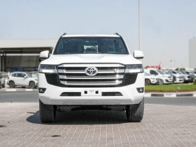2025 Toyota Land Cruiser GXR 4.0L AT Petrol (White-Black)