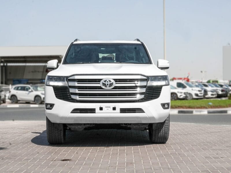 2025 Toyota Land Cruiser GXR 4.0L AT Petrol (White-Black)