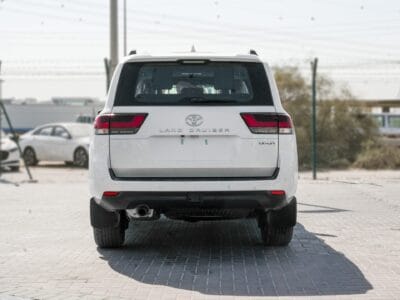 2025 Toyota Land Cruiser GXR 4.0L AT Petrol (White-Black)