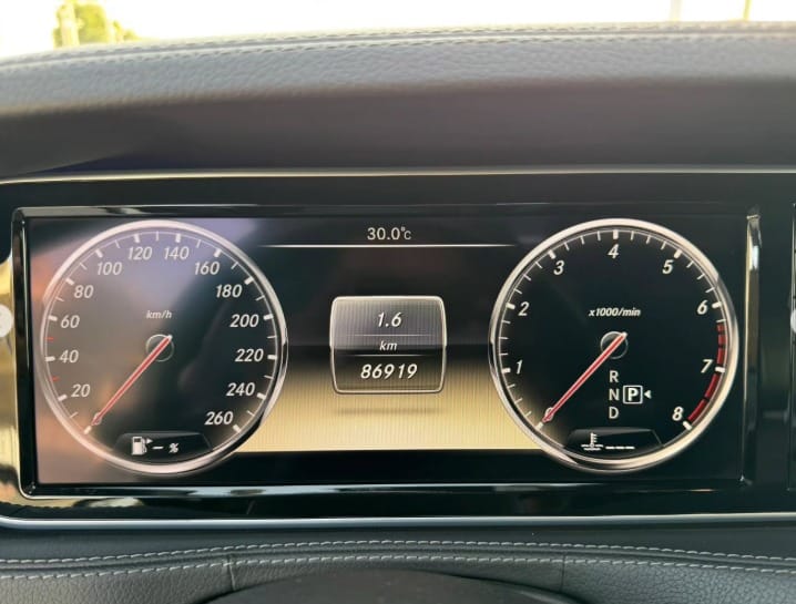 MERCEDES-BENZ S 550 V8 2014 AUCTION GRADE 4/B