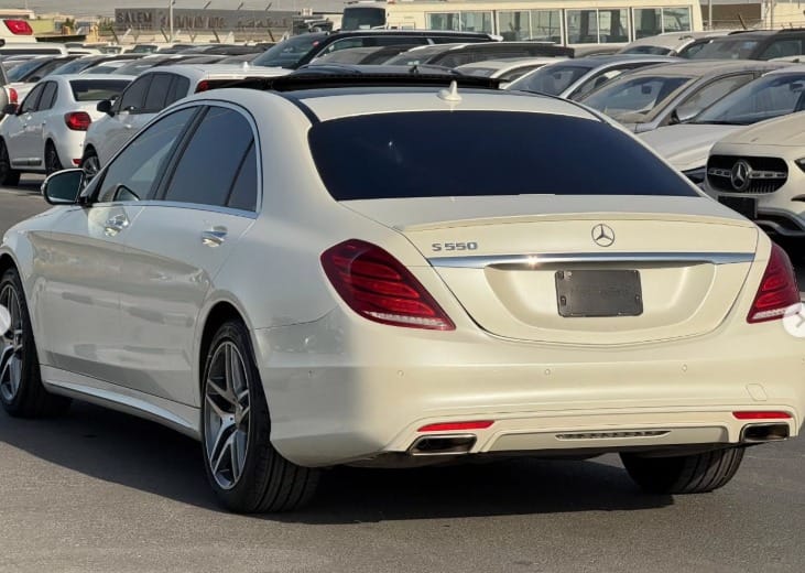MERCEDES-BENZ S 550 V8 2014 AUCTION GRADE 4/B