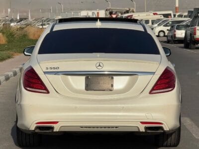MERCEDES-BENZ S 550 V8 2014 AUCTION GRADE 4/B