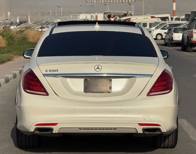 MERCEDES-BENZ S 550 V8 2014 AUCTION GRADE 4/B