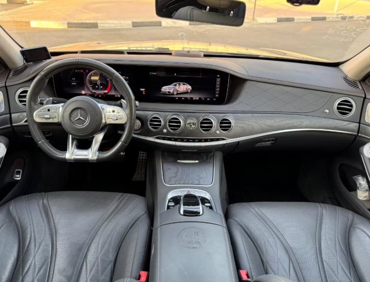 MERCEDES-BENZ S 63 AMG V8 2018 AUCTION GRADE 4.5/B