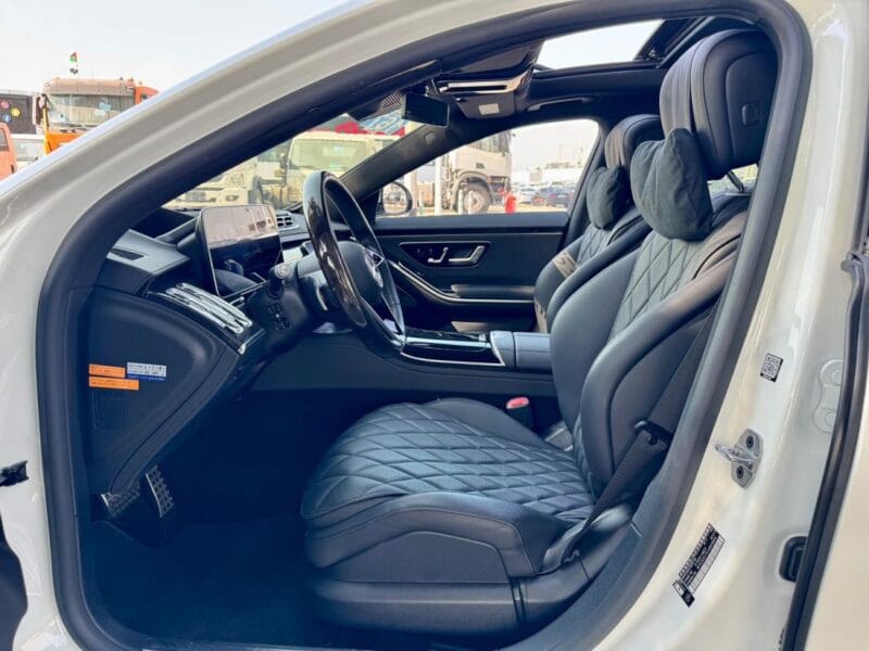 MERCEDES-BENZ S 580 WHITE 2022 A/T Petrol