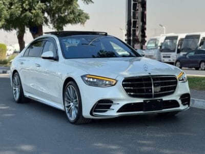 MERCEDES-BENZ S 580 WHITE 2022 A/T Petrol