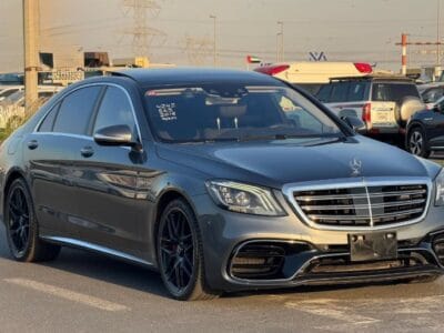 MERCEDES-BENZ S 63 AMG V8 2018 AUCTION GRADE 4.5/B