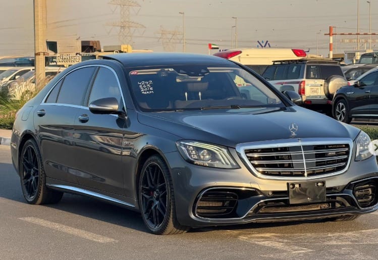 MERCEDES-BENZ S 63 AMG V8 2018 AUCTION GRADE 4.5/B