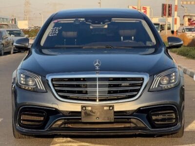MERCEDES-BENZ S 63 AMG V8 2018 AUCTION GRADE 4.5/B