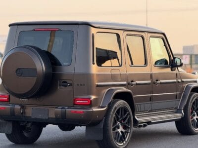 MERCEDES-BENZ G 63 SPECIAL EDITION 2022 CHASSIS GUARANTEE