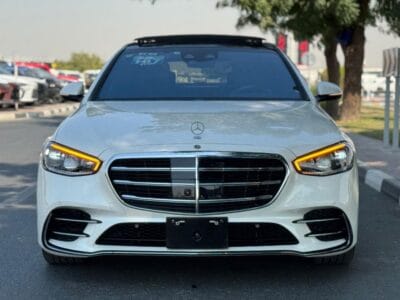 MERCEDES-BENZ S 580 WHITE 2022 A/T Petrol