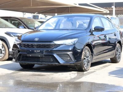 2025 MG MG5 Deluxe Blac 3-Cylinder Engine GCC