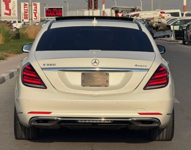 2020 MERCEDES-BENZ S 560 V8 AUCTION GRADE 4.5/B