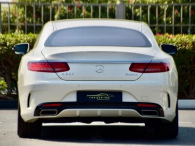 2016 Mercedes-Benz S-Class S 500 4Matic Coupe