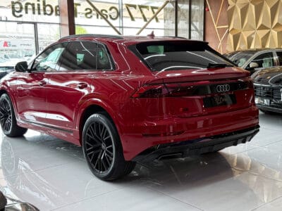 2024 Audi Q8 Quattro Red 3.0L Turbocharged V6 Engine