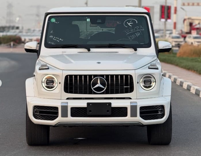 MERCEDES BENZ G 63 2022 White Full Option CHASSIS GUARANTEE