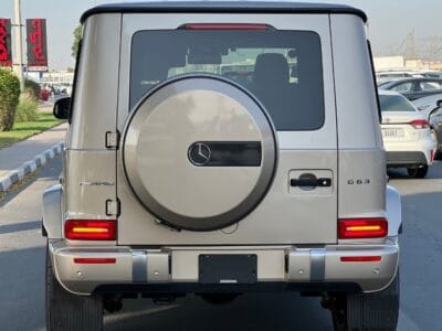 MERCEDES-BENZ G63 2023 FULL OPTION CHASSIS GUARANTEE