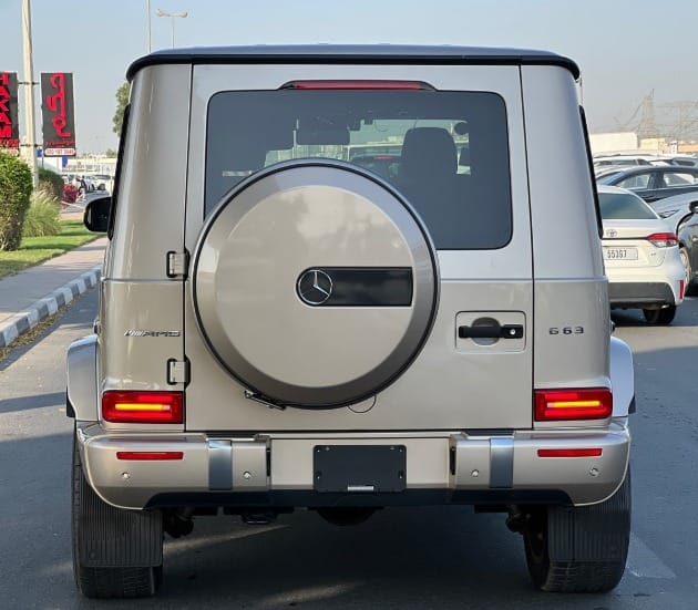 MERCEDES-BENZ G63 2023 FULL OPTION CHASSIS GUARANTEE