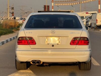 2002 MERCEDES-BENZ E55 V8 AUCTION GRADE 4/B