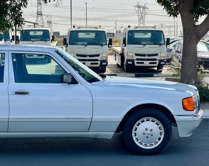 1988 MERCEDES-BENZ 350 SE FULL OPTION CHASSIS GUARANTEE