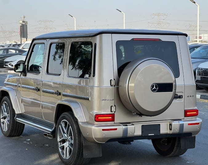 MERCEDES-BENZ G63 2023 FULL OPTION CHASSIS GUARANTEE