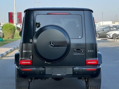 MERCEDES BENZ G63 2022 FULL OPTION CHASSIS GUARANTEE