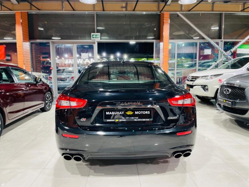 Maserati Ghibli Black 2015