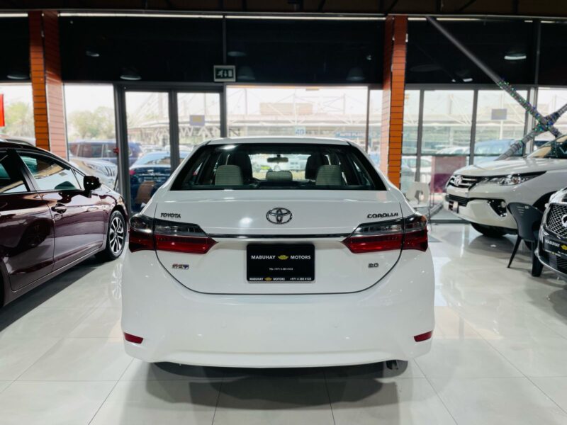 Toyota Corolla White 2017