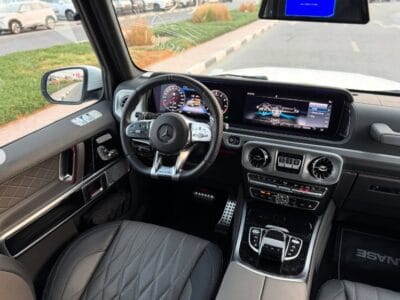 MERCEDES BENZ G 63 2022 White Full Option CHASSIS GUARANTEE