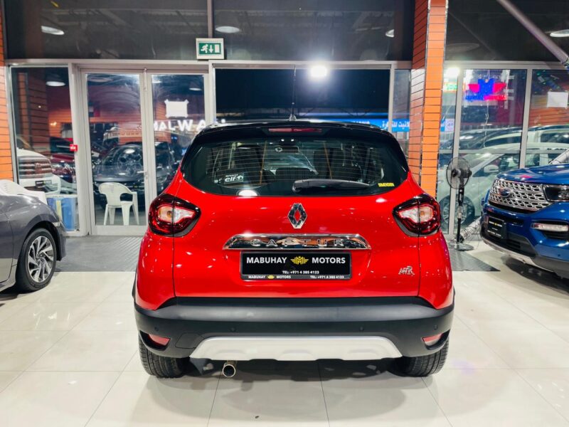 Renault Captur Orange/Red 2019